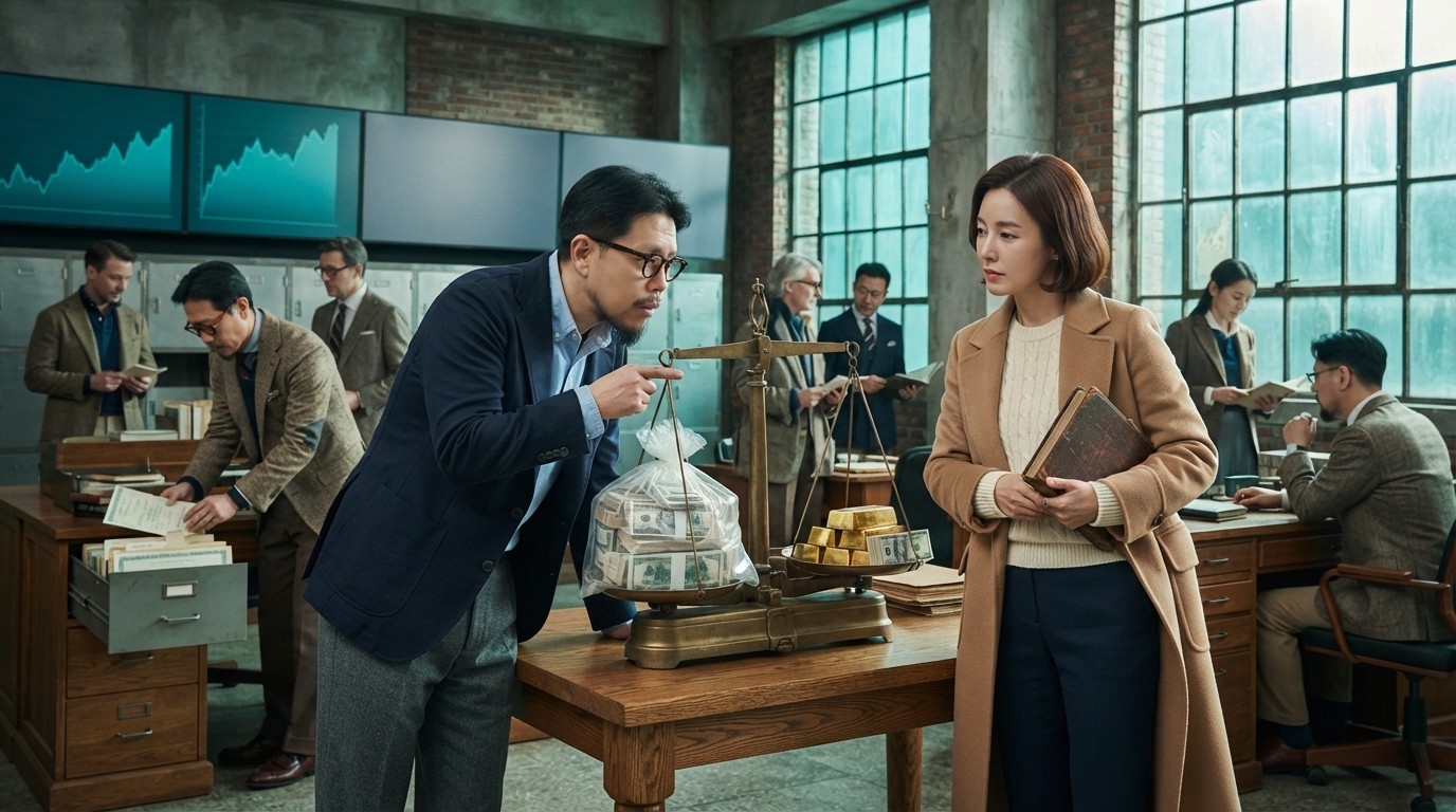 교양 AI 편집 이미지: 달러를 더 원할수록 미국은 왜 곤란해질까