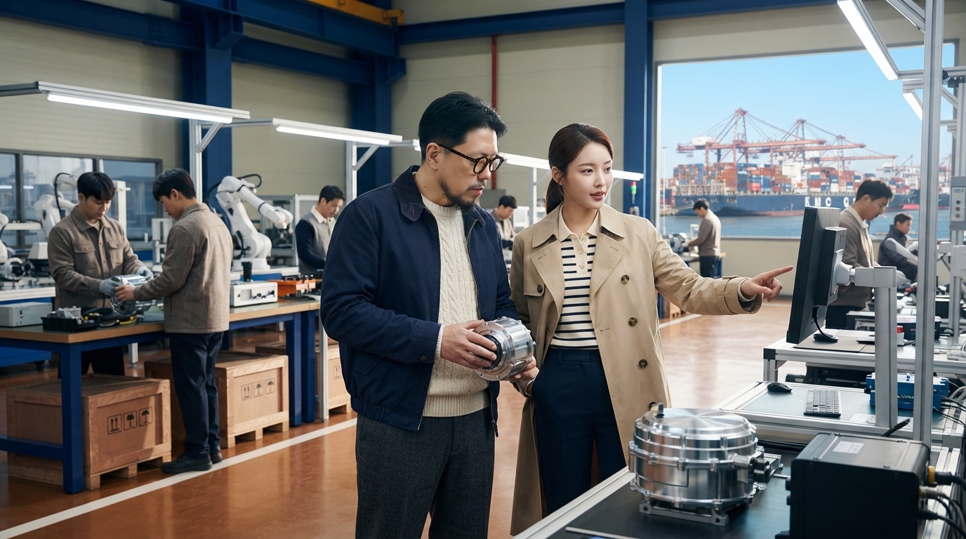 한국 경제사 AI 편집 이미지: 수출부터 키운 나라, 한국 경제의 기본 문법